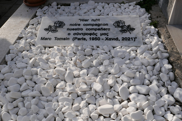 τάφος Marc Tomsin Χανιά 6/1/2022